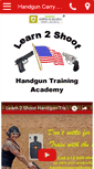 Mobile Screenshot of handgunpermitclass.com